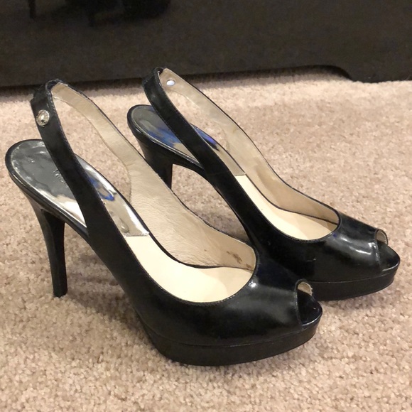new Michael Kors peep toe heels - Picture 2 of 5
